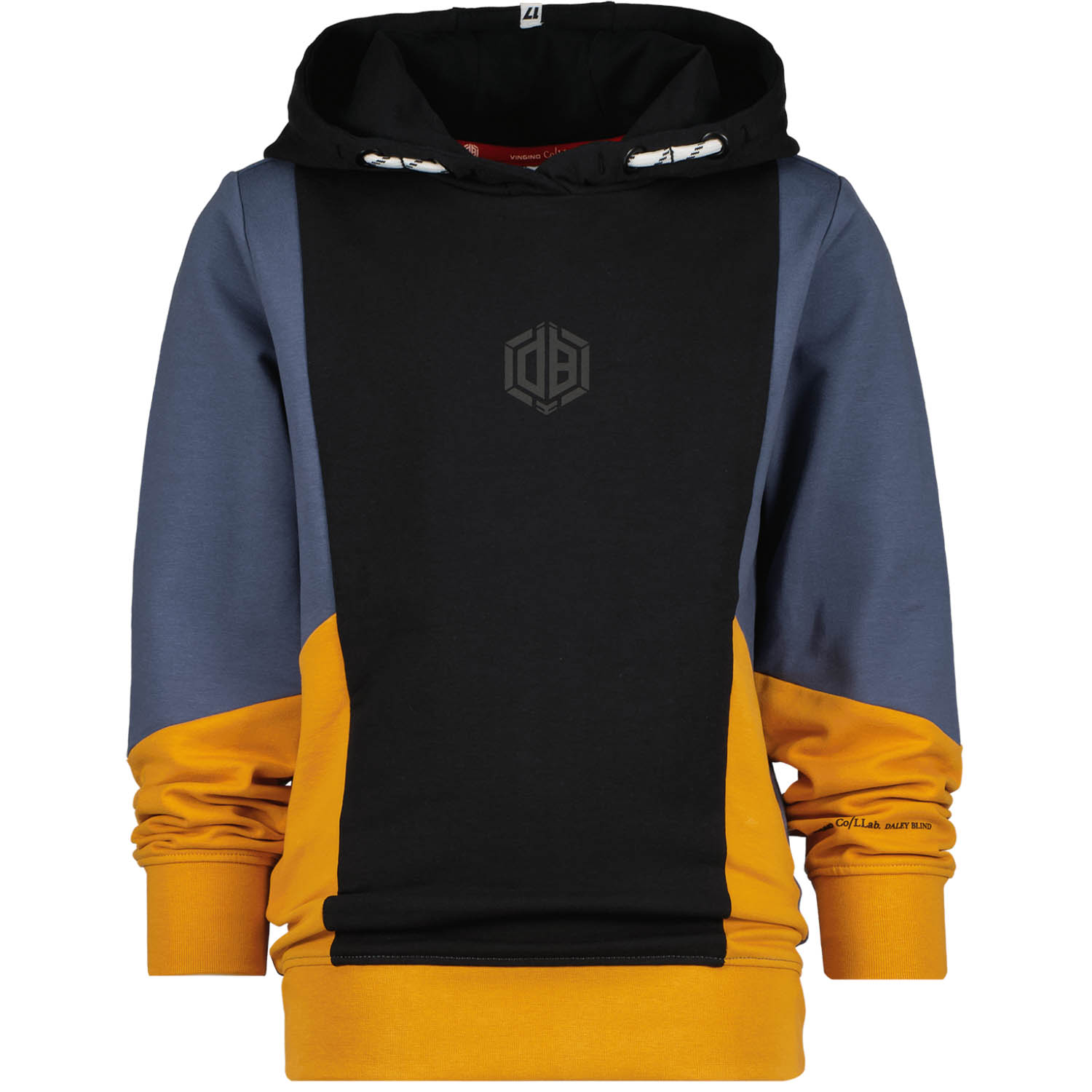 Vingino Daley Blind jongens hoodie Nenad Deep Black