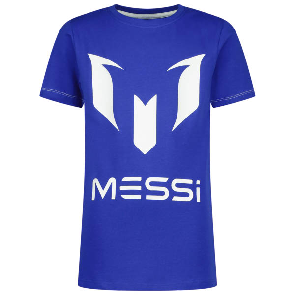 Vingino T-shirt Logo-tee Jongens T-shirt - Web blue - Maat 128