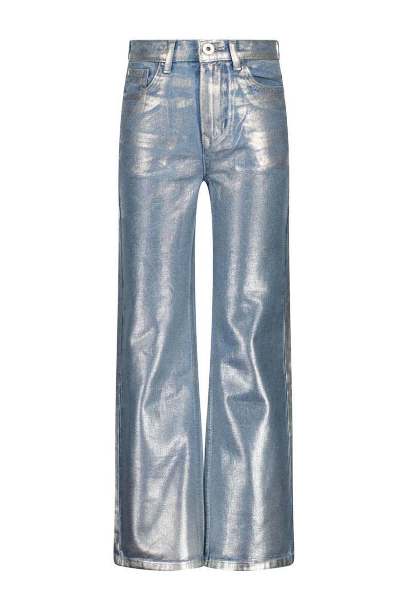 Vingino meisjes jeans Cato, metallic denim maat 164