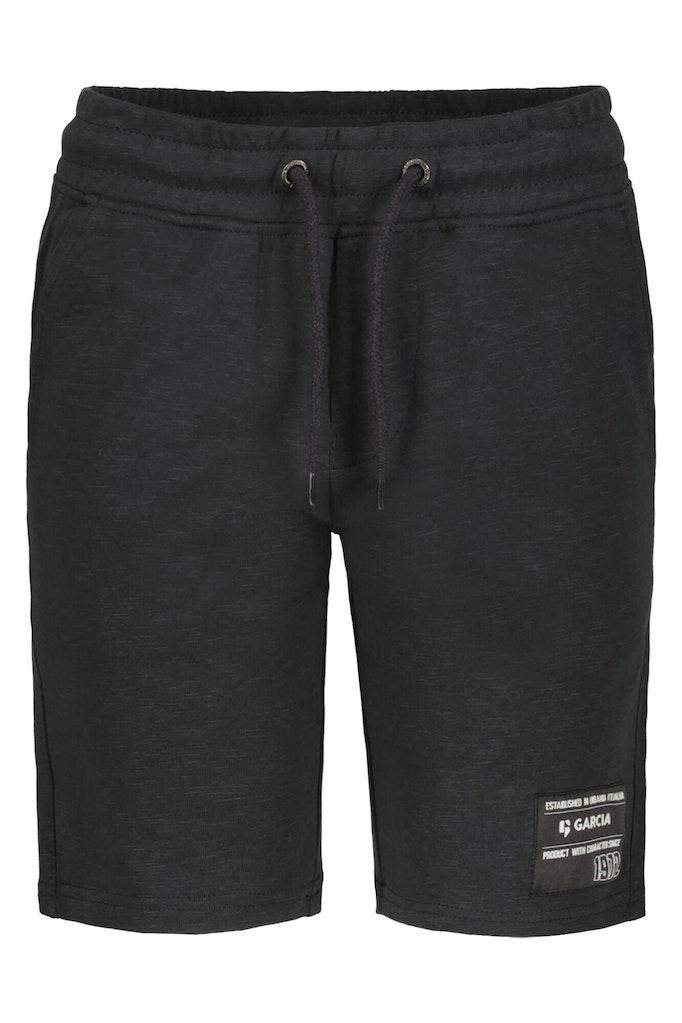 Donkergrijs joggingshort