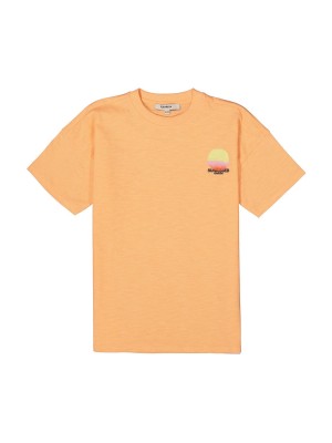 Garcia C52606_girls T-shirt ss 4017-coral kiss | Freewear C52606_girls T-shirt ss - www.freewear.nl - Freewear