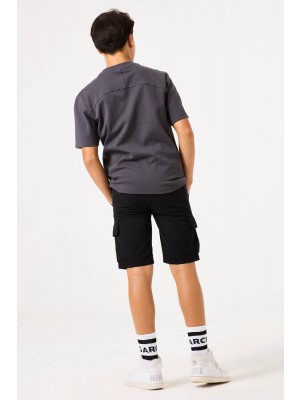 Garcia C53604_boys T-shirt ss 8384-charcoal | Freewear C53604_boys T-shirt ss - www.freewear.nl - Freewear