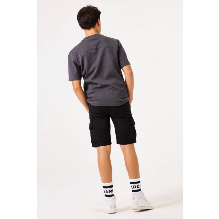 Garcia C53604_boys T-shirt ss 8384-charcoal | Freewear C53604_boys T-shirt ss - www.freewear.nl - Freewear