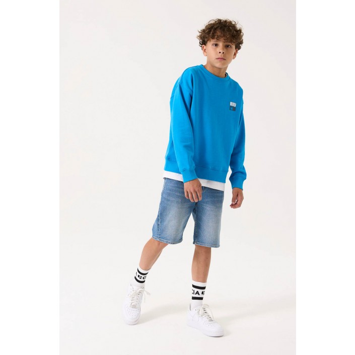 Garcia C53661_boys sweat 3246-real sky | Freewear C53661_boys sweat - www.freewear.nl - Freewear