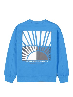 Garcia C53661_boys sweat 3246-real sky | Freewear C53661_boys sweat - www.freewear.nl - Freewear