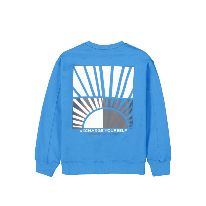 Garcia C53661_boys sweat 3246-real sky | Freewear C53661_boys sweat - www.freewear.nl - Freewear