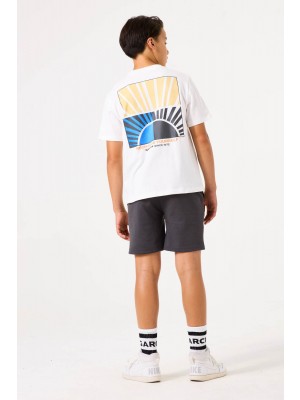 Garcia C53725_boys short 8384-charcoal | Freewear C53725_boys short - www.freewear.nl - Freewear