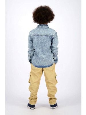 Vingino Ki Louis Blouse Light Vintage | Freewear Ki Louis Blouse - www.freewear.nl - Freewear
