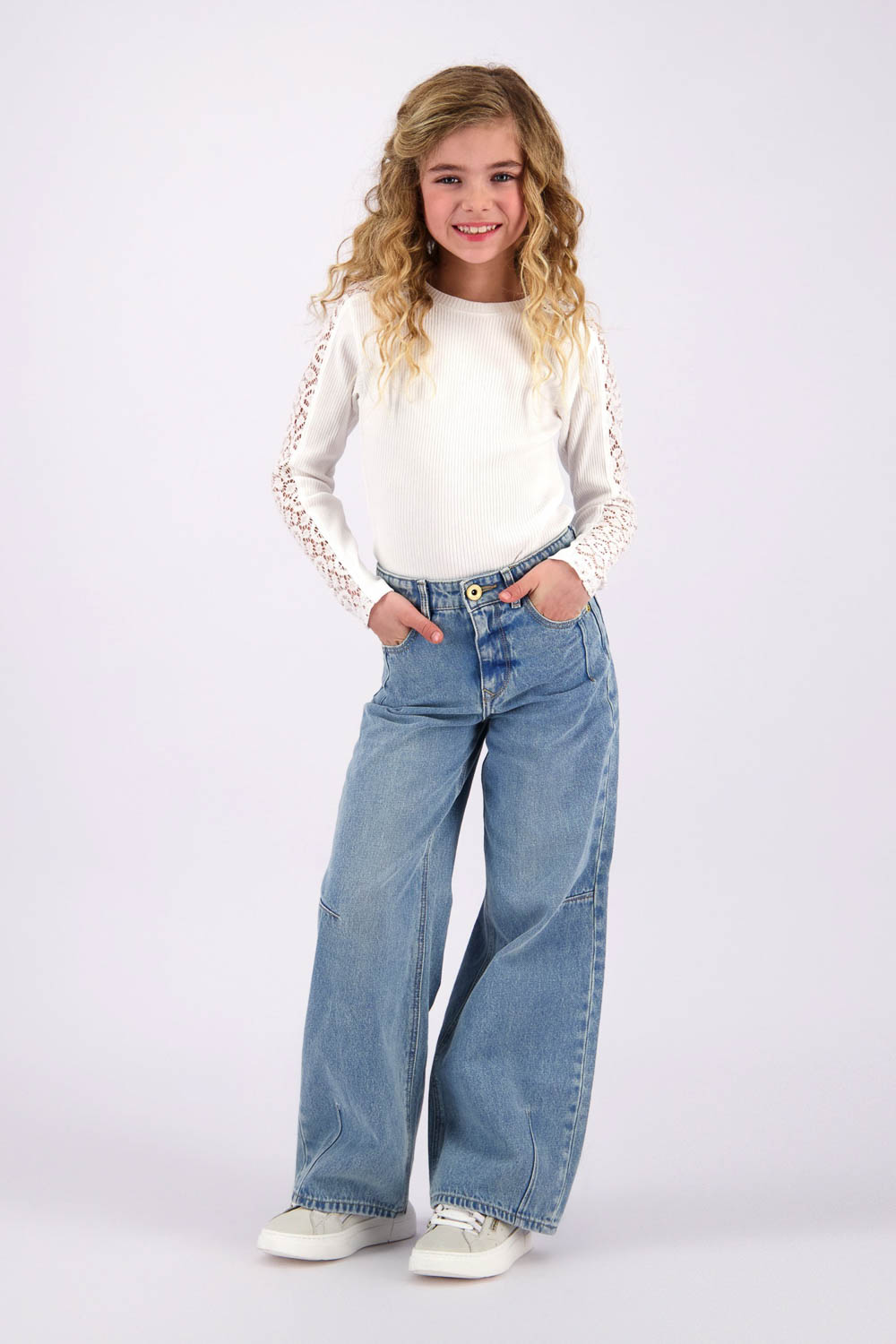 Vingino Cassie Meisjes Jeans - Light Indigo