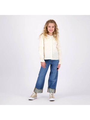 Vingino Lilianne Blouse Macroon white | Freewear Lilianne Blouse - www.freewear.nl - Freewear
