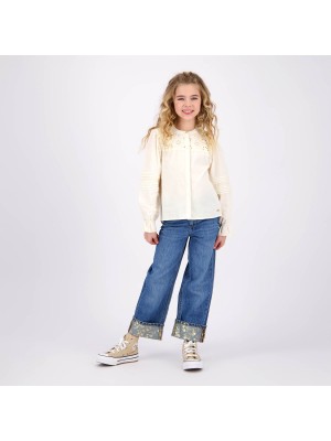 Vingino Lilianne Blouse Macroon white | Freewear Lilianne Blouse - www.freewear.nl - Freewear