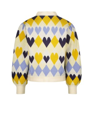 Vingino Ki Malina vest Macroon white | Freewear Ki Malina vest - www.freewear.nl - Freewear