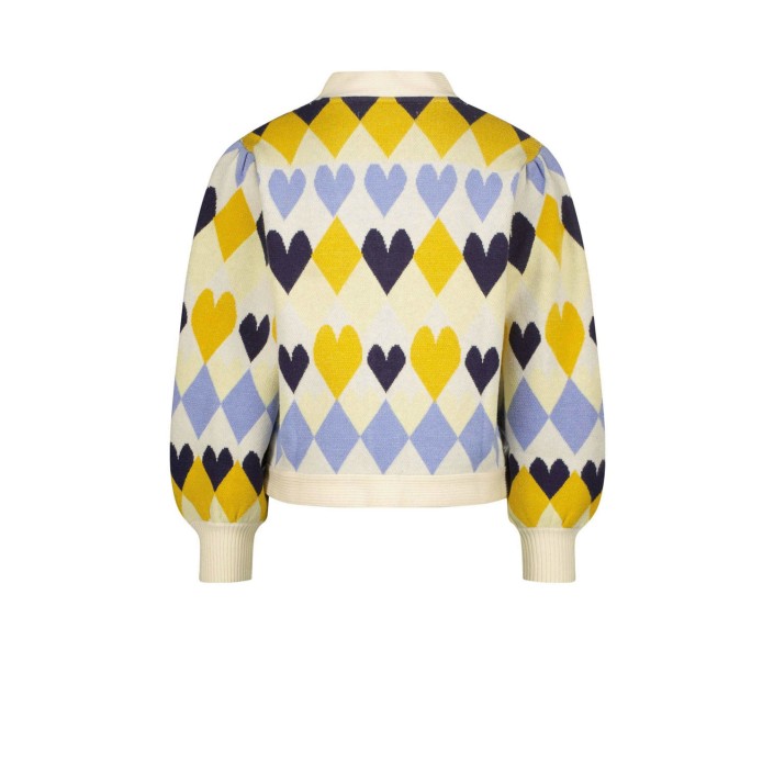 Vingino Ki Malina vest Macroon white | Freewear Ki Malina vest - www.freewear.nl - Freewear