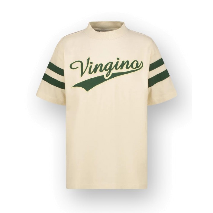 Vingino Hoyt T-shirt Egg Shell | Freewear Hoyt T-shirt - www.freewear.nl - Freewear