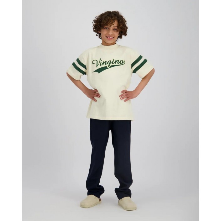 Vingino Hoyt T-shirt Egg Shell | Freewear Hoyt T-shirt - www.freewear.nl - Freewear