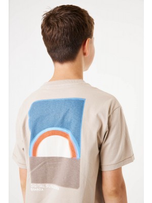 Garcia D53402_boys T-shirt ss 822-sand | Freewear D53402_boys T-shirt ss - www.freewear.nl - Freewear
