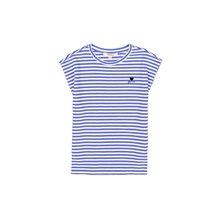 Garcia E52607_girls T-shirt ss 7224-hyper blue | Freewear E52607_girls T-shirt ss - www.freewear.nl - Freewear