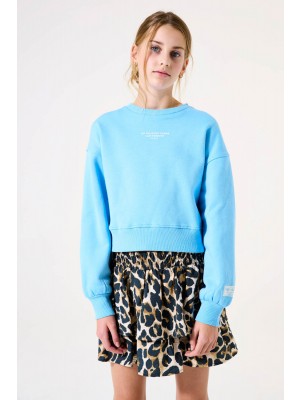 Garcia G52660_girls sweat 1266-ice blue | Freewear G52660_girls sweat - www.freewear.nl - Freewear