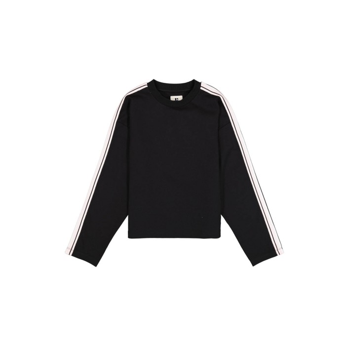 Garcia GE52001_girls sweat 1755-off black | Freewear GE52001_girls sweat - www.freewear.nl - Freewear