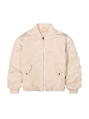 Garcia GJ520201_girls outdoor jacket 1448-ecru | Freewear GJ520201_girls outdoor jacket - www.freewear.nl - Freewear