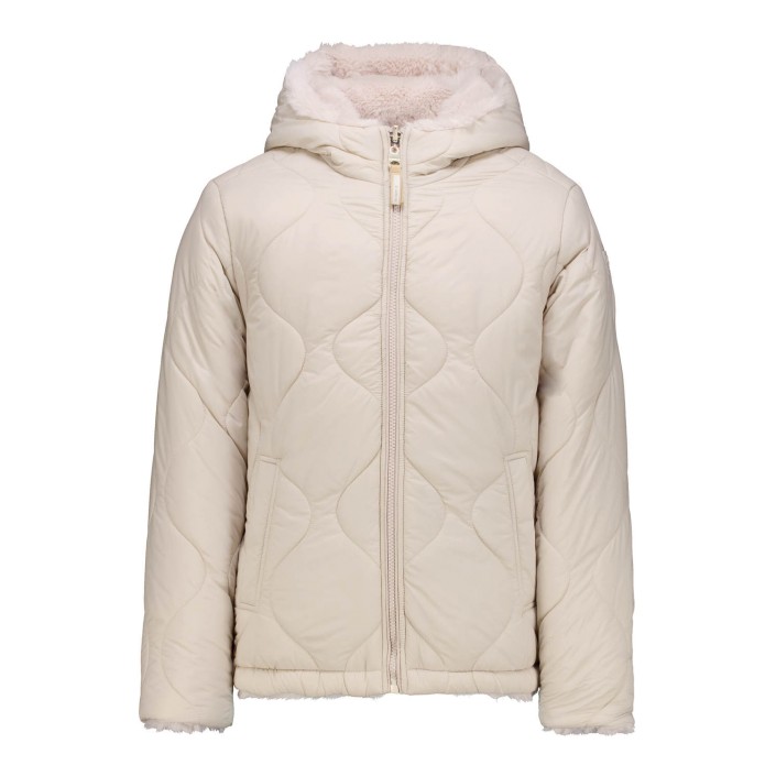 Garcia GJ520806_girls outdoor jacket 3238-winter white | Freewear GJ520806_girls outdoor jacket - www.freewear.nl - Freewear