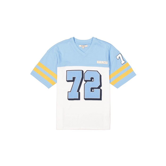 Garcia H52403_girls T-shirt ss 1266-ice blue | Freewear H52403_girls T-shirt ss - www.freewear.nl - Freewear