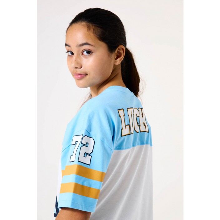 Garcia H52403_girls T-shirt ss 1266-ice blue | Freewear H52403_girls T-shirt ss - www.freewear.nl - Freewear