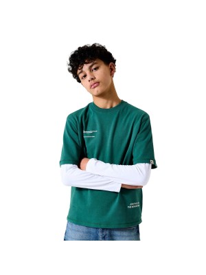 Garcia H53404_boys T-shirt ss 5911-conifer | Freewear H53404_boys T-shirt ss - www.freewear.nl - Freewear