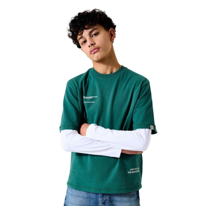 Garcia H53404_boys T-shirt ss 5911-conifer | Freewear H53404_boys T-shirt ss - www.freewear.nl - Freewear