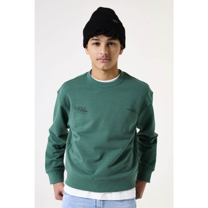 Garcia H53464_boys sweat 5911-conifer | Freewear H53464_boys sweat - www.freewear.nl - Freewear
