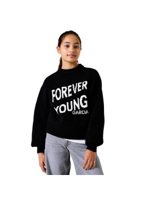 Garcia I52644_girls pullover 1755-off black | Freewear I52644_girls pullover - www.freewear.nl - Freewear