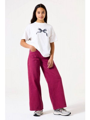 Garcia I52721_girls pants 6907-plum rose | Freewear I52721_girls pants - www.freewear.nl - Freewear