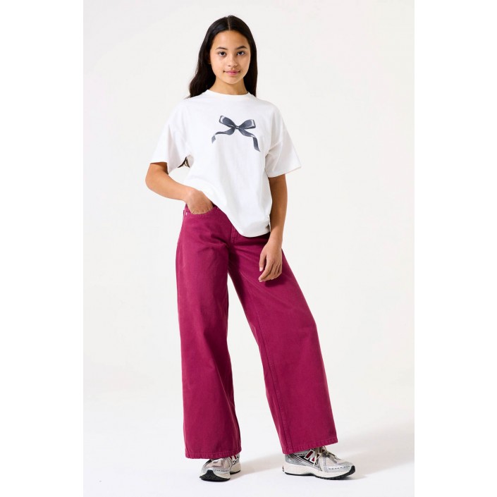 Garcia I52721_girls pants 6907-plum rose | Freewear I52721_girls pants - www.freewear.nl - Freewear