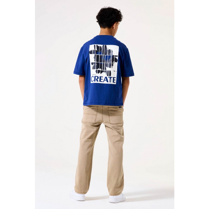 Garcia I53601_boys T-shirt ss 7043-royal | Freewear I53601_boys T-shirt ss - www.freewear.nl - Freewear