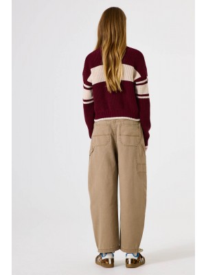 Garcia J52442_girls pullover 6637-dark cherry | Freewear J52442_girls pullover - www.freewear.nl - Freewear