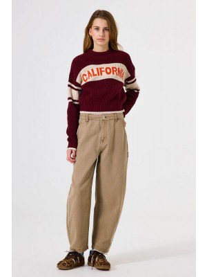 Garcia J52442_girls pullover 6637-dark cherry | Freewear J52442_girls pullover - www.freewear.nl - Freewear