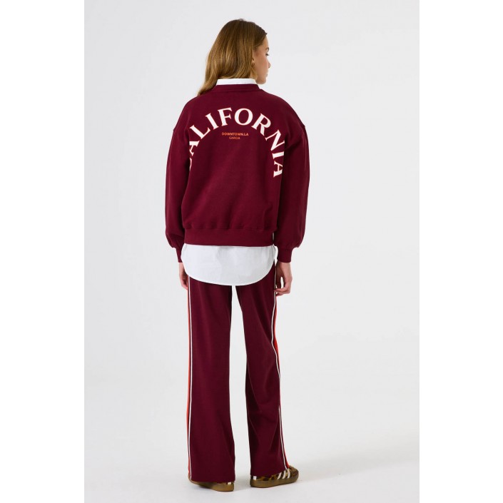 Garcia J52463_girls sweat 6637-dark cherry | Freewear J52463_girls sweat - www.freewear.nl - Freewear