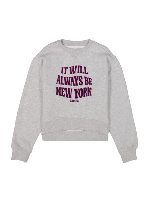Garcia K52461_girls sweat 2137-pebble melee | Freewear K52461_girls sweat - www.freewear.nl - Freewear