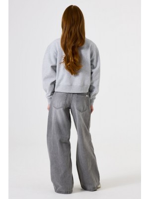 Garcia K52461_girls sweat 2137-pebble melee | Freewear K52461_girls sweat - www.freewear.nl - Freewear