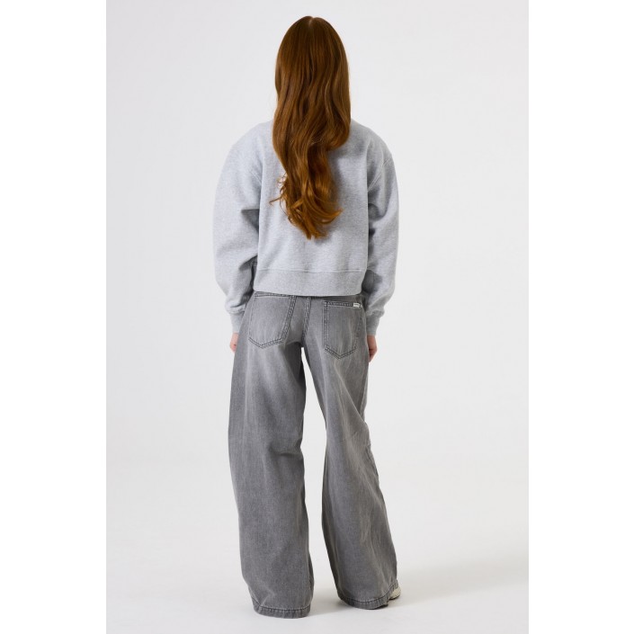 Garcia K52461_girls sweat 2137-pebble melee | Freewear K52461_girls sweat - www.freewear.nl - Freewear
