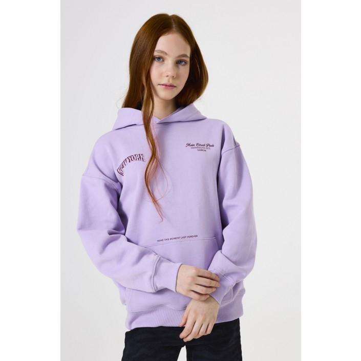 Garcia K52462_girls sweat 3972-lavendula | Freewear K52462_girls sweat - www.freewear.nl - Freewear