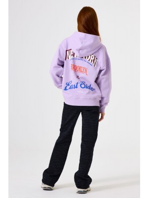 Garcia K52462_girls sweat 3972-lavendula | Freewear K52462_girls sweat - www.freewear.nl - Freewear