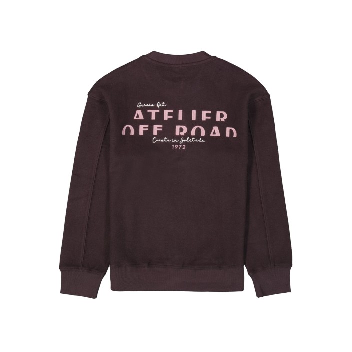 Garcia K53662_boys sweat 6134-raisin | Freewear K53662_boys sweat - www.freewear.nl - Freewear