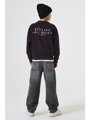 Garcia K53662_boys sweat 6134-raisin | Freewear K53662_boys sweat - www.freewear.nl - Freewear