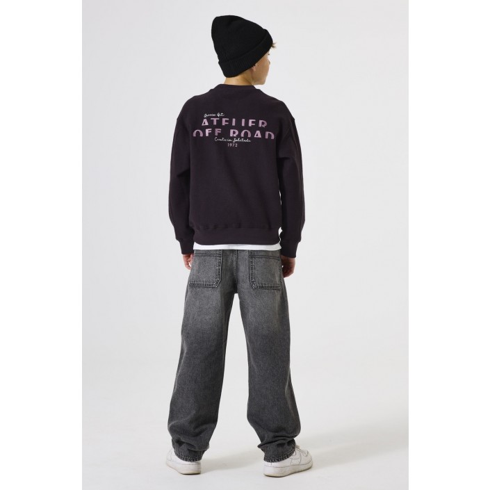 Garcia K53662_boys sweat 6134-raisin | Freewear K53662_boys sweat - www.freewear.nl - Freewear