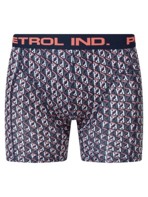 Petrol Industries Men Underwear Boxer Dark navy | Freewear Men Underwear Boxer - www.freewear.nl - Freewear