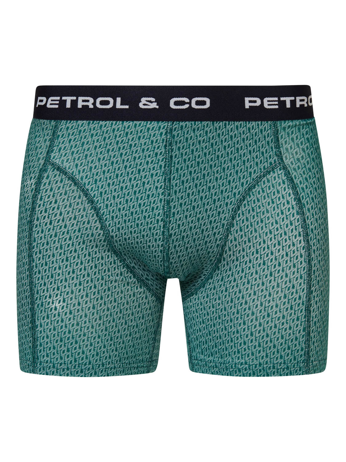 Petrol onderbroek - Petrol Industries - Boxershort Heren - Groen - Wit