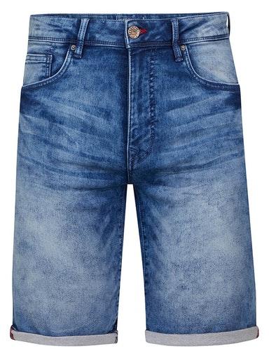 Petrol Industries - Heren Jackson Denim Short - Blauw - Maat XS