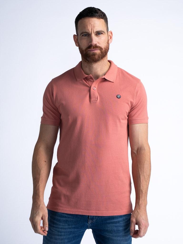 Petrol Industries - Heren Klassieke Polo Tidal - Rood - Maat XL
