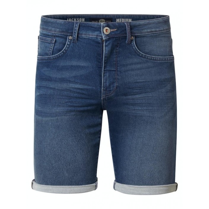 Petrol Industries Jackson Jogg - Denim Short Slim Fit Light used | Freewear Jackson Jogg - Denim Short Slim Fit - www.freewear.nl - Freewear